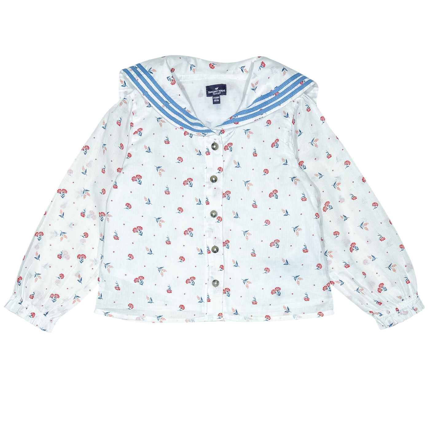 Blouse à manches longues de seconde main en coton pour bébé fille de 24 mois - Vue 1