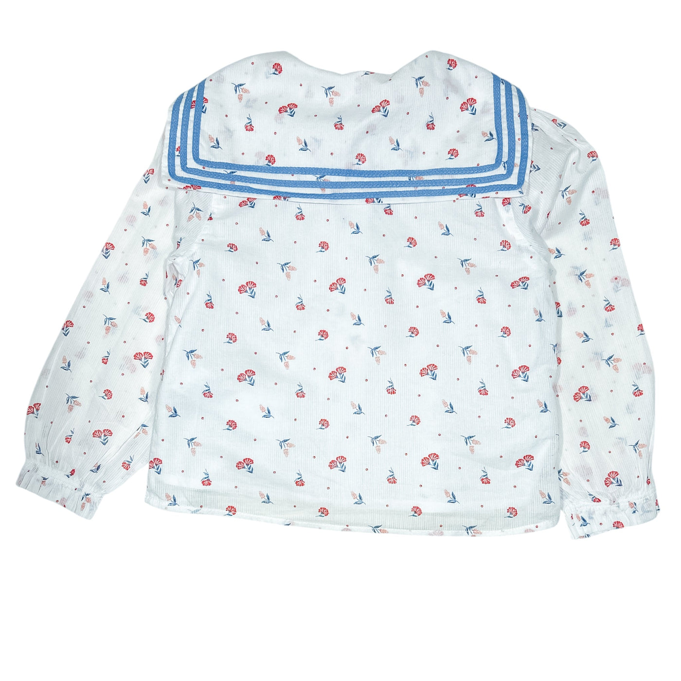Blouse à manches longues de seconde main en coton pour bébé fille de 24 mois - Vue 2