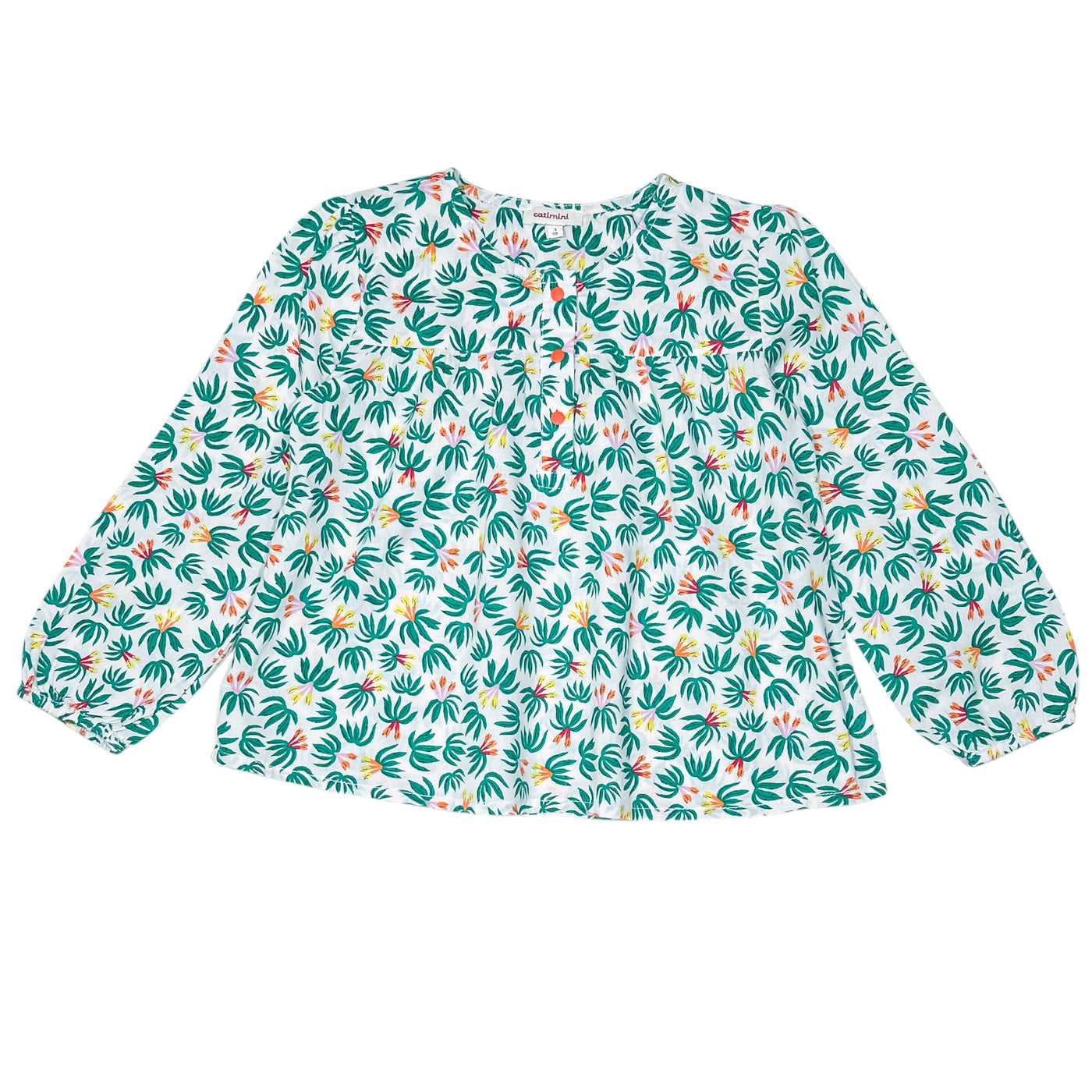 Blouse à manches longues de seconde main en coton pour enfant fille de 3 ans - Vue 1
