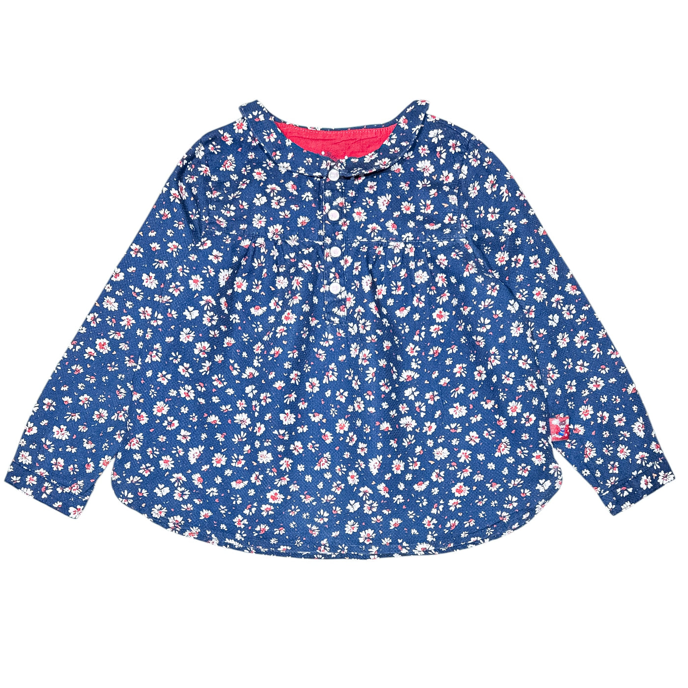 Blouse à manches longues de seconde main en coton pour enfant fille de 3 ans - Vue 1