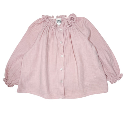 Blouse à manches longues de seconde main en coton pour enfant fille de 4 ans - Vue 1
