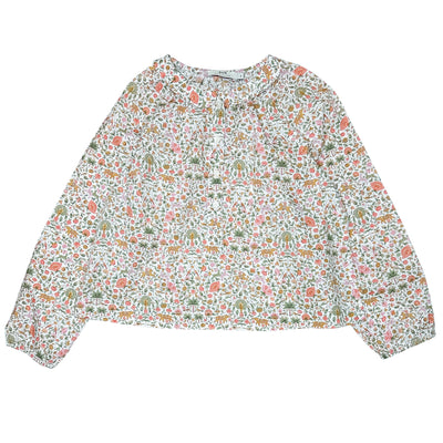 Blouse à manches longues de seconde main en coton pour enfant fille de 6 ans - Vue 1