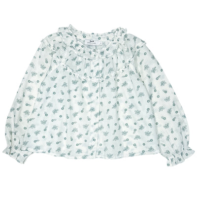Blouse à manches longues de seconde main en coton pour enfant fille de 6 ans - Vue 1