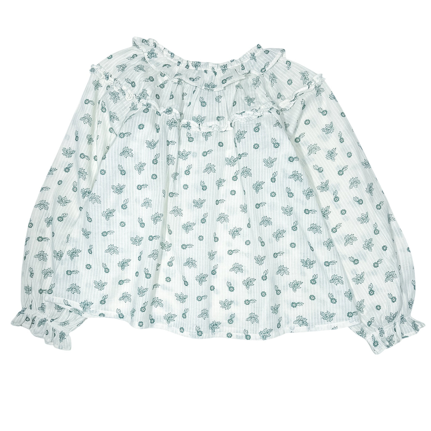 Blouse à manches longues de seconde main en coton pour enfant fille de 6 ans - Vue 2