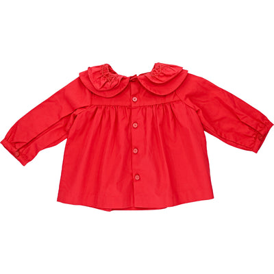 Blouse à manches longues de seconde main en coton pour bébé fille de 6 mois - Vue 2