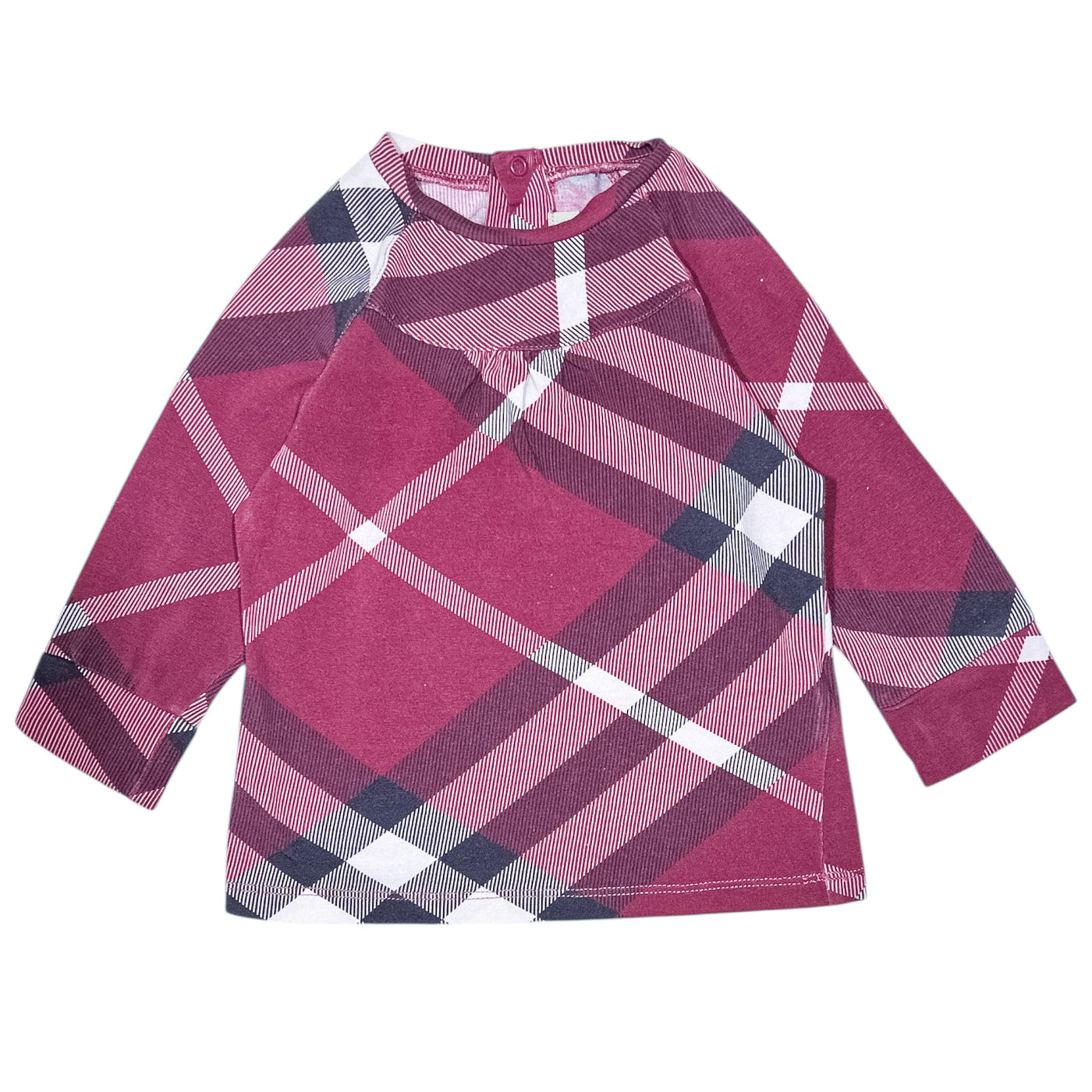 Blouse à manches longues de seconde main en coton et élasthanne pour bébé fille de 9 mois - Vue 1