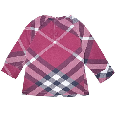 Blouse à manches longues de seconde main en coton et élasthanne pour bébé fille de 9 mois - Vue 2