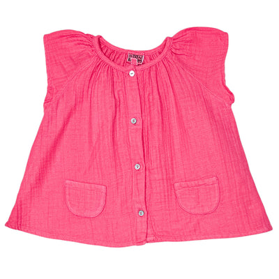 Blouse sans manche de seconde main en coton pour bébé fille de 12 mois - Vue 1