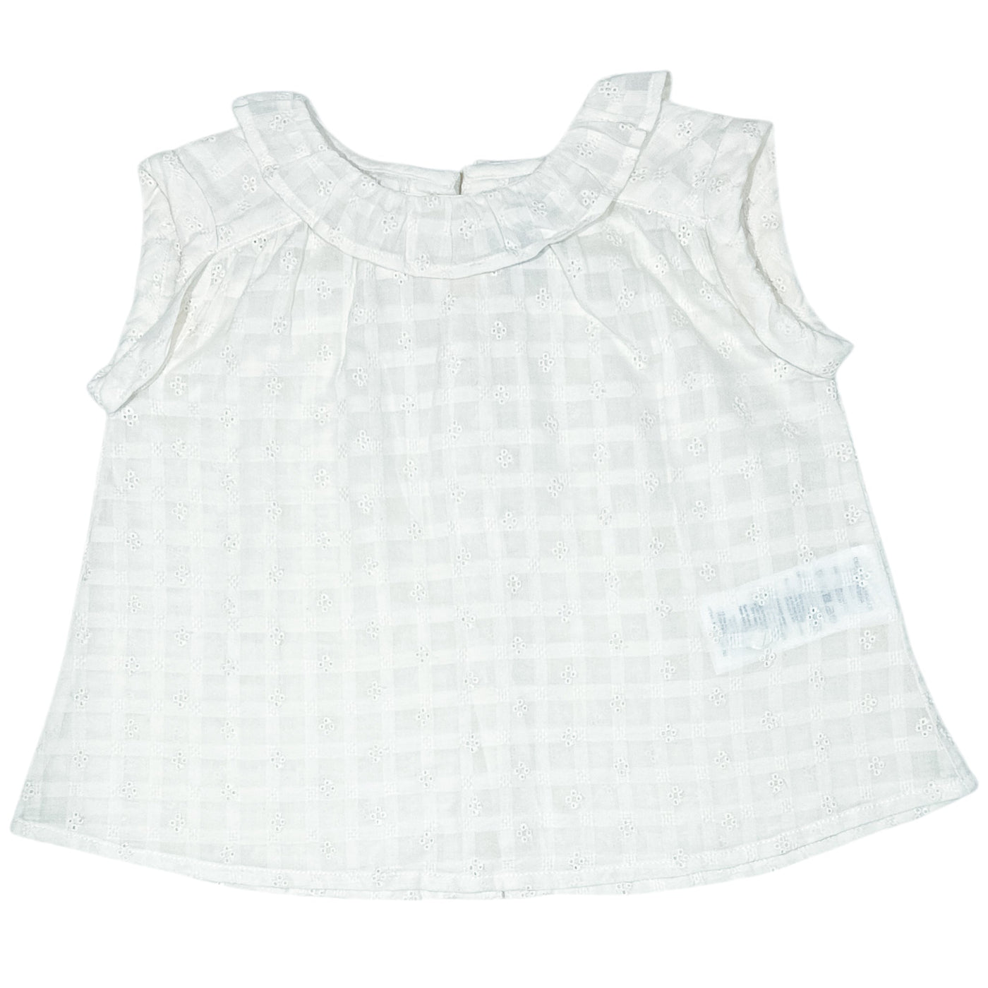 Blouse sans manche de seconde main en coton pour bébé fille de 12 mois - Vue 1
