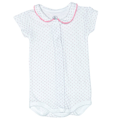 Body à col de seconde main en coton pour bébé fille de 1 mois - Vue 1