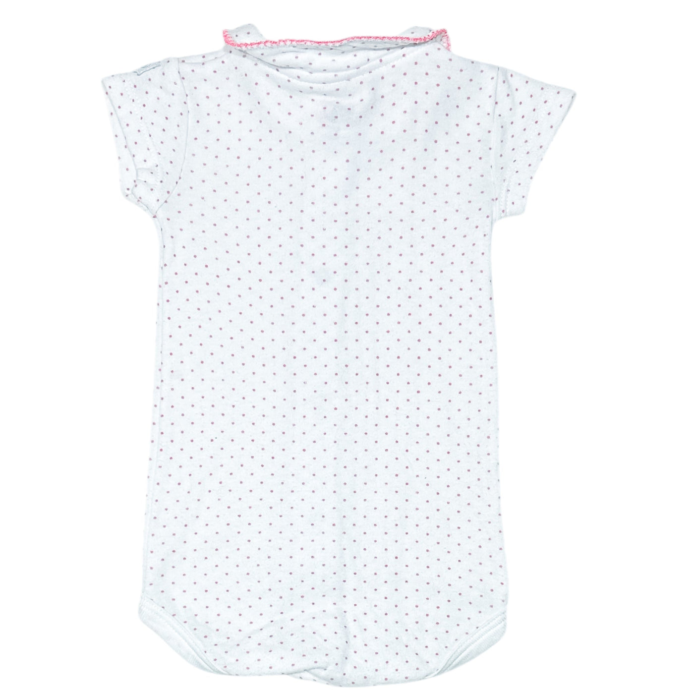 Body à col de seconde main en coton pour bébé fille de 1 mois - Vue 2