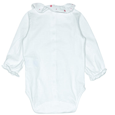 Body à col de seconde main en coton pour bébé fille de 12 mois - Vue 2