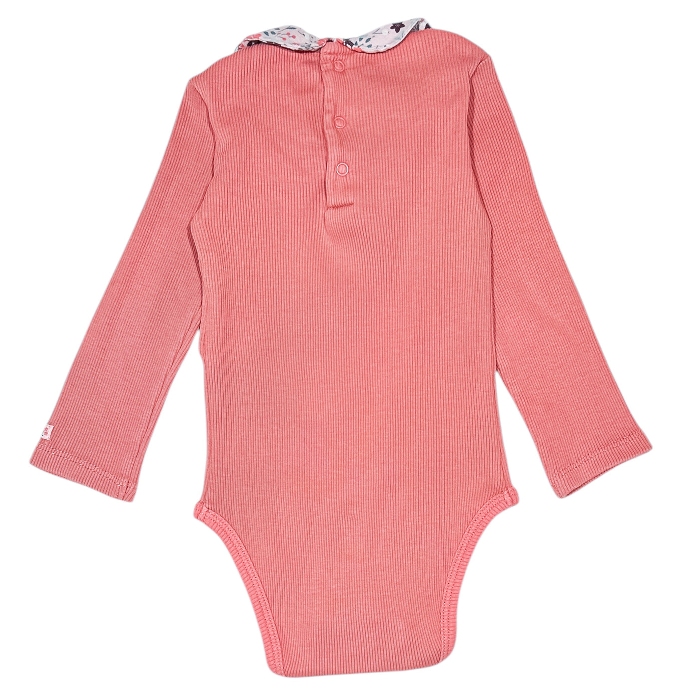 Body à col de seconde main en coton pour bébé fille de 12 mois - Vue 2