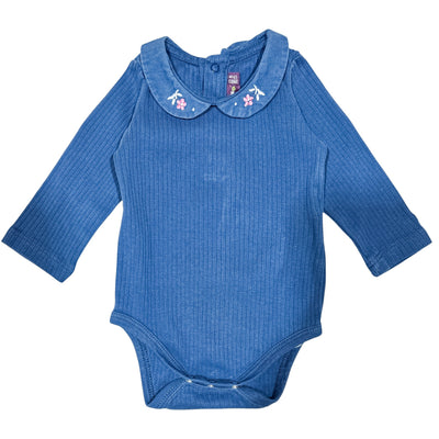 Body à col de seconde main en coton pour bébé fille de 3 mois - Vue 1