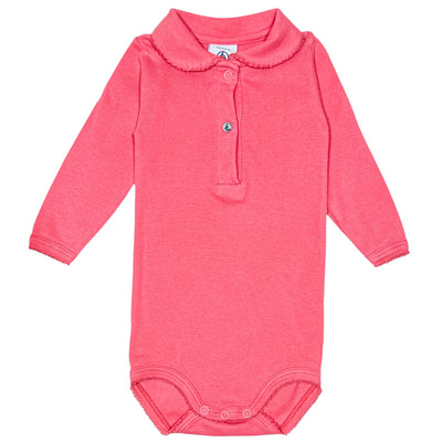 Body à col de seconde main en coton pour bébé fille de 3 mois - Vue 1