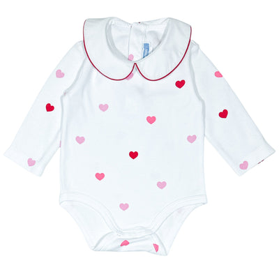 Body à col de seconde main en coton pour bébé fille de 6 mois - Vue 1
