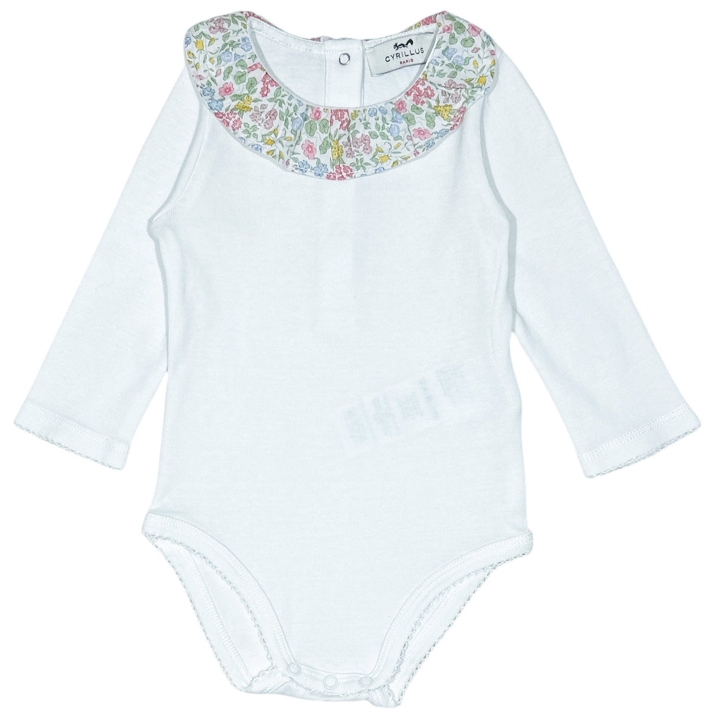 Body à col de seconde main en coton pour bébé fille de 9 mois - Vue 1