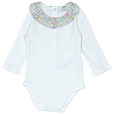 Body à col de seconde main en coton pour bébé fille de 9 mois - Vue 1