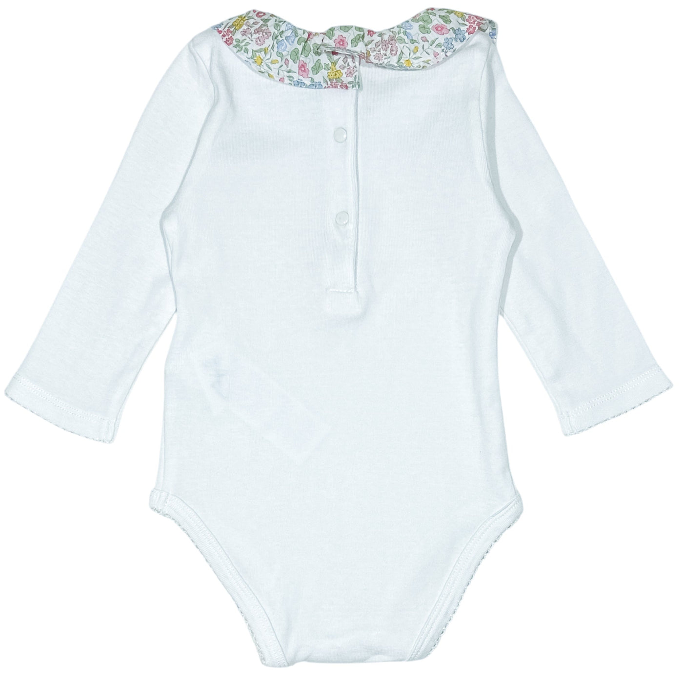 Body à col de seconde main en coton pour bébé fille de 9 mois - Vue 2