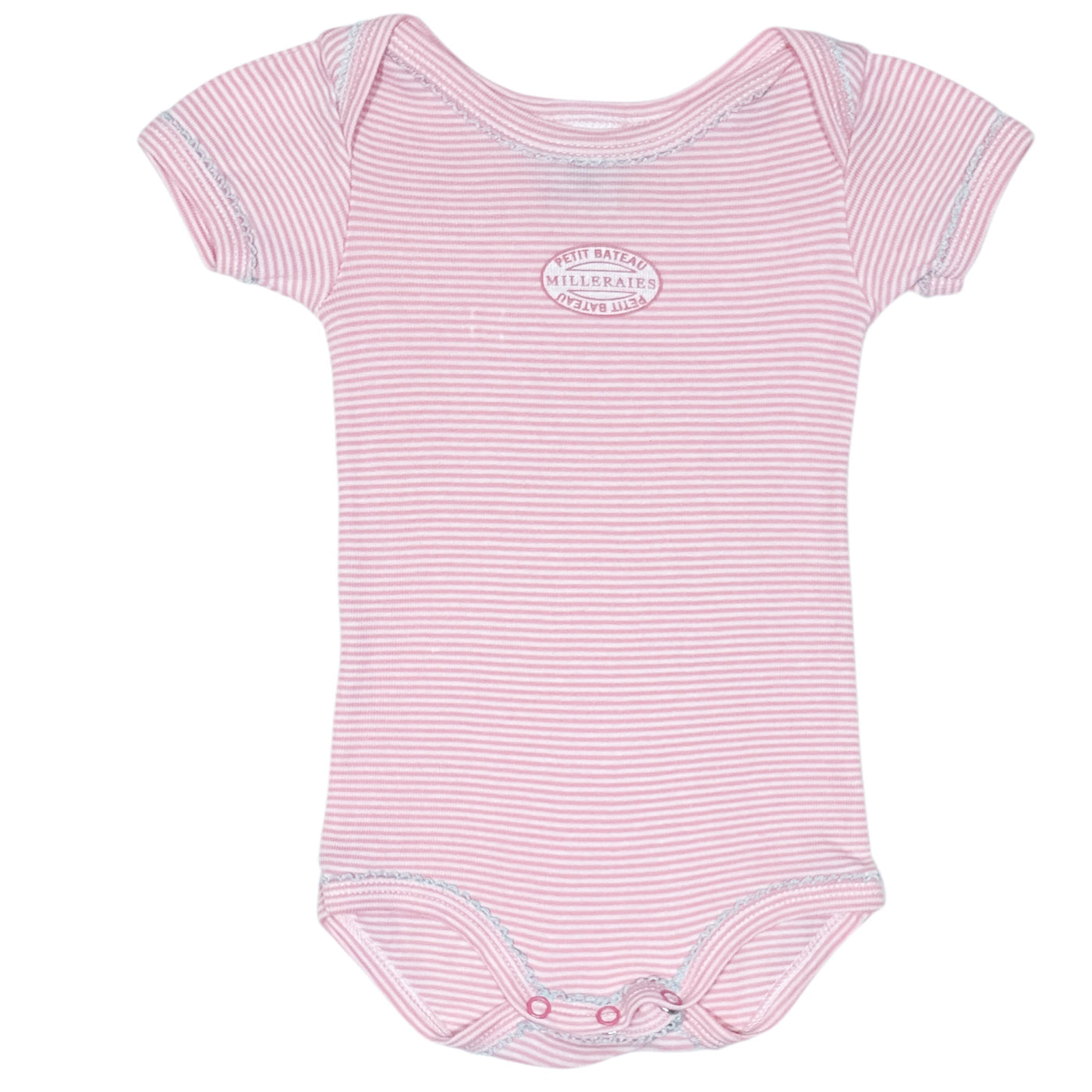 Body à manches courtes de seconde main en coton pour bébé fille de 3 mois - Vue 1