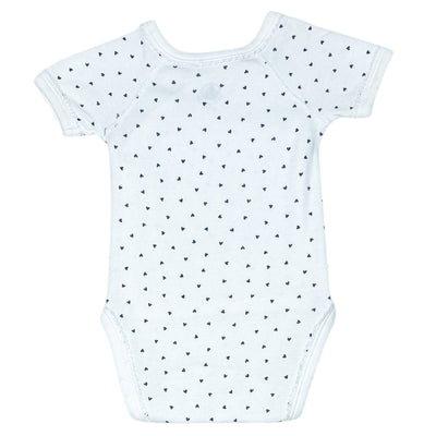 Body croisé à manches courtes de seconde main en coton pour bébé de 1 mois - Vue 2