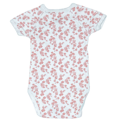 Body croisé à manches courtes de seconde main en coton bio pour bébé fille de 3 mois - Vue 2
