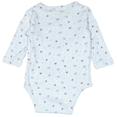 Body croisé à manches longues de seconde main en coton bio pour bébé fille de 3 mois - Vue 2