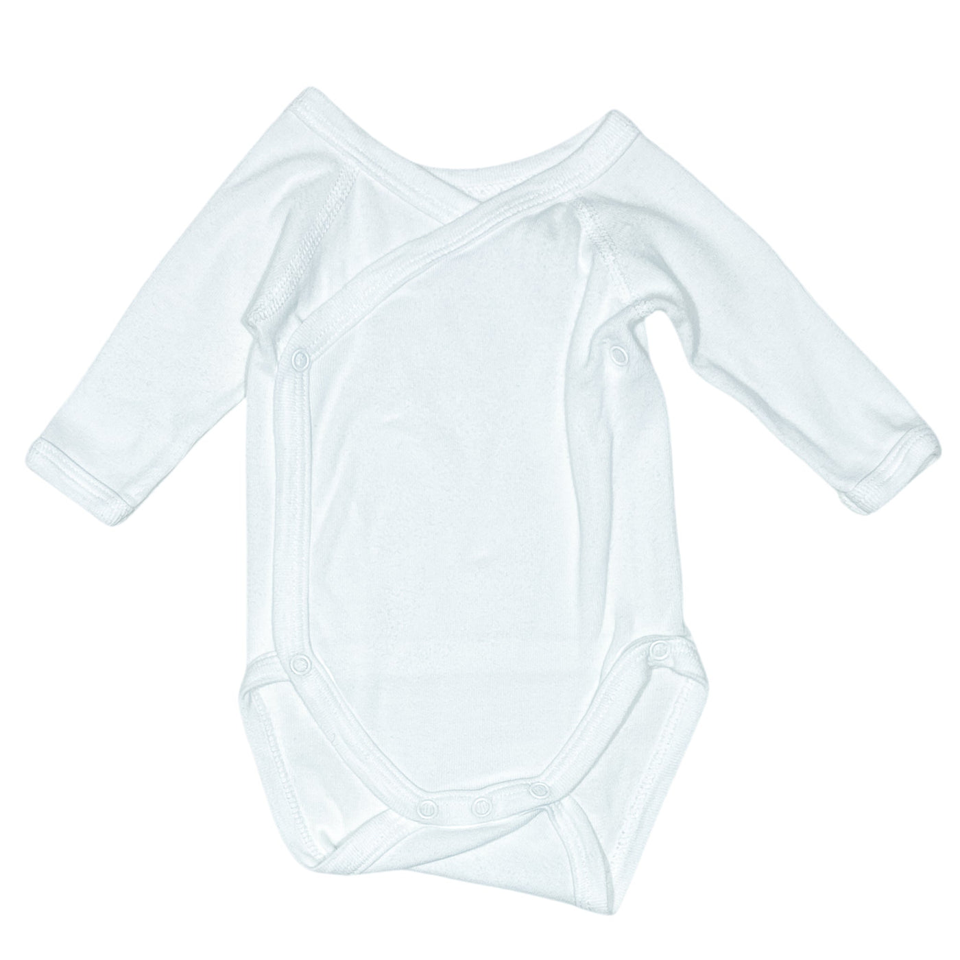 Body croisé à manches longues de seconde main en coton pour bébé de 0 mois - Vue 1
