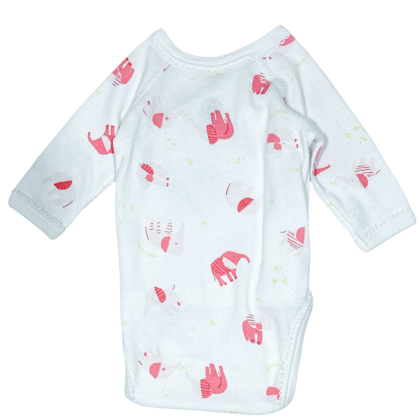 Body croisé à manches longues de seconde main en coton pour bébé fille de 0 mois - Vue 2