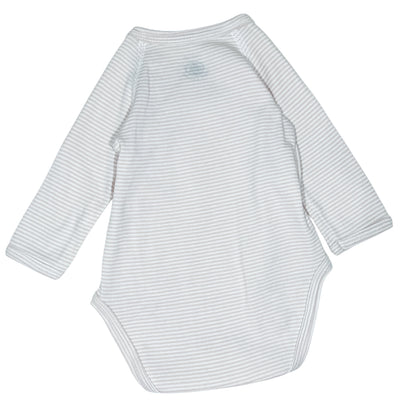 Body croisé à manches longues de seconde main en coton pour bébé fille de 1 mois - Vue 2