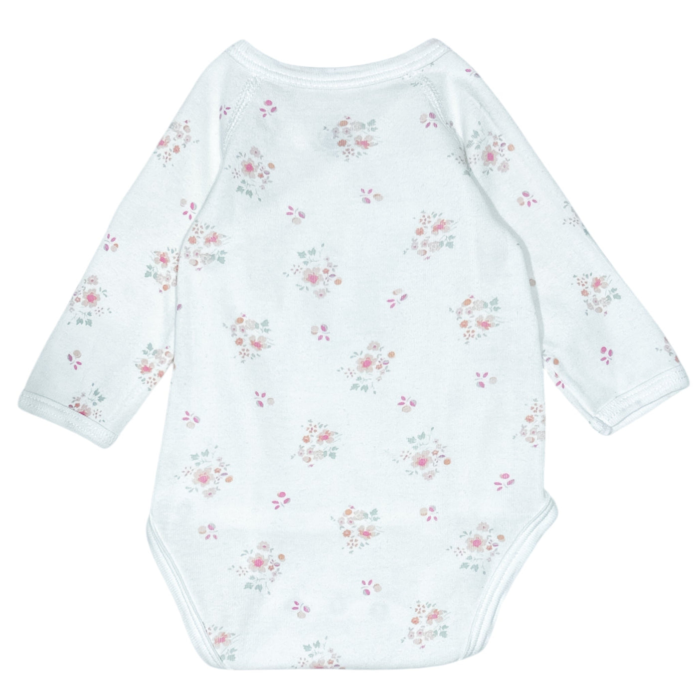 Body croisé à manches longues de seconde main en coton pour bébé fille de 1 mois - Vue 2