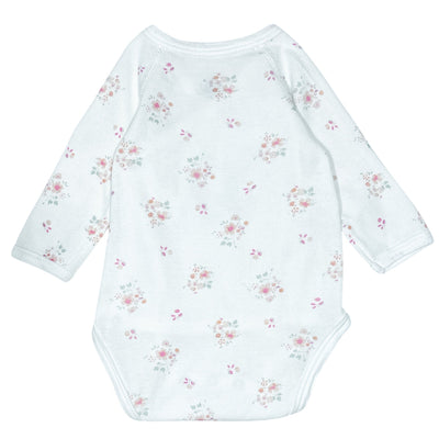 Body croisé à manches longues de seconde main en coton pour bébé fille de 1 mois - Vue 2