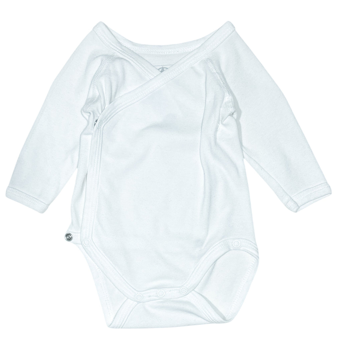 Body croisé à manches longues de seconde main en coton pour bébé de 1 mois - Vue 1