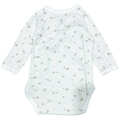 Body croisé à manches longues de seconde main en coton pour bébé fille de 1 mois - Vue 2