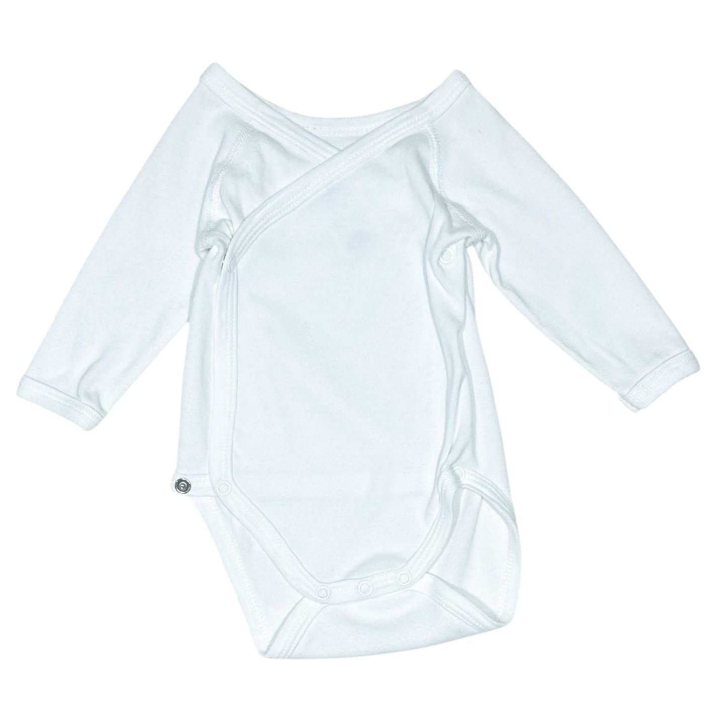 Body croisé à manches longues de seconde main en coton pour bébé de 1 mois - Vue 1