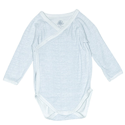 Body croisé à manches longues de seconde main en coton bio pour bébé de 6 mois - Vue 1