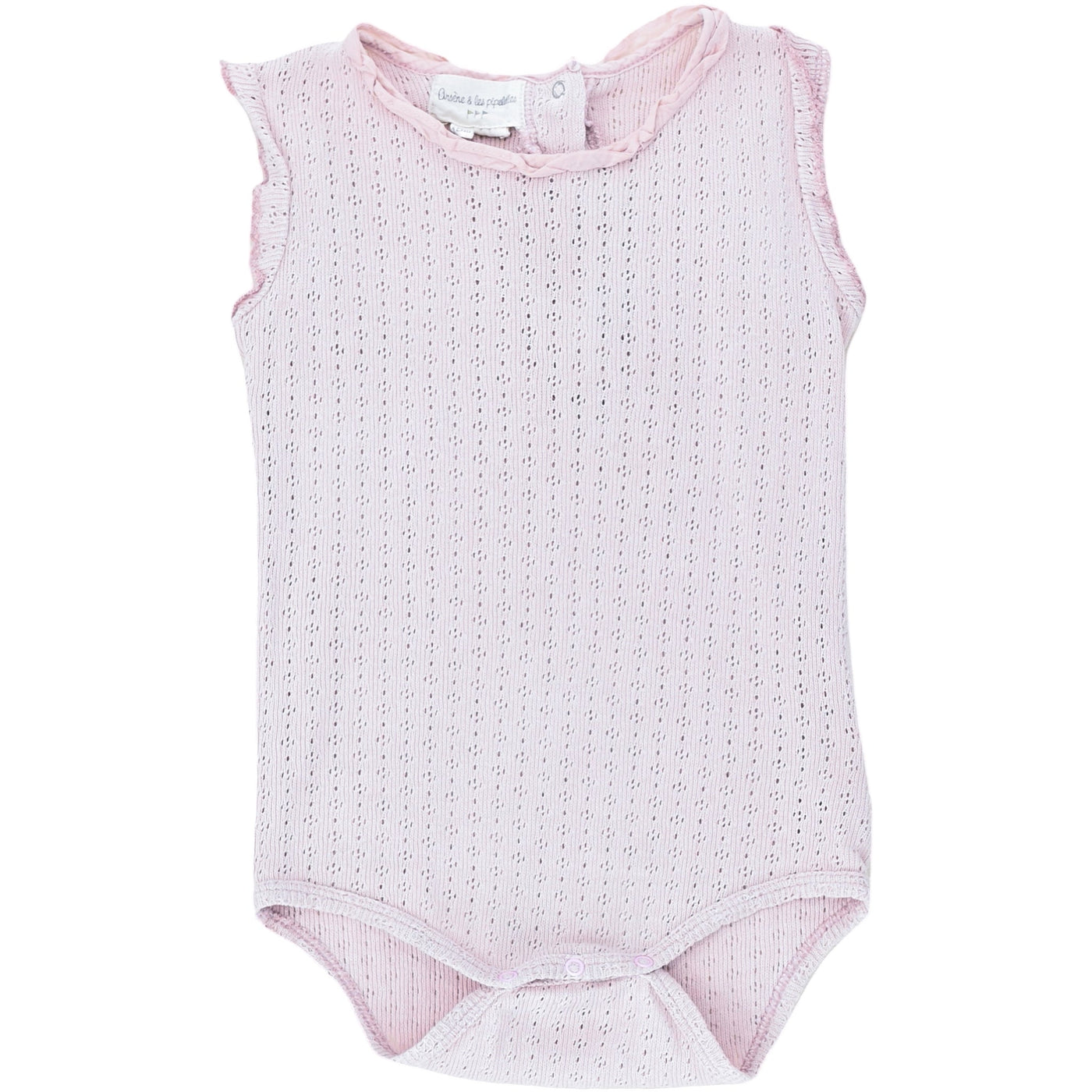 Body sans manche de seconde main en coton bio pour bébé fille de 18 mois - Vue 1