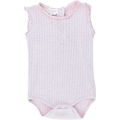 Body sans manche de seconde main en coton bio pour bébé fille de 18 mois - Vue 1