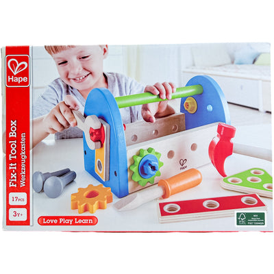 Boîte à outils "Boîte à outils" de seconde main en bois pour enfant à partir de 3 ans - Vue 1