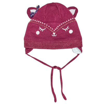Bonnet de seconde main en coton pour bébé fille de 0-3 mois - Vue 1