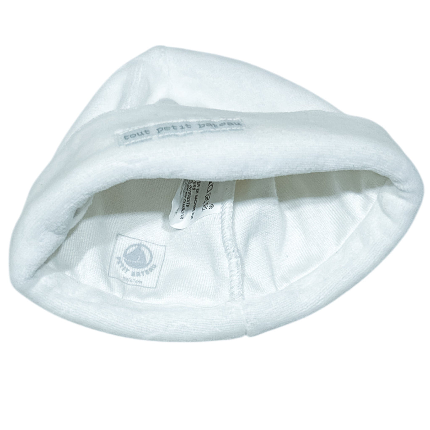 Bonnet de seconde main en velours pour bébé de 1 mois - Vue 2