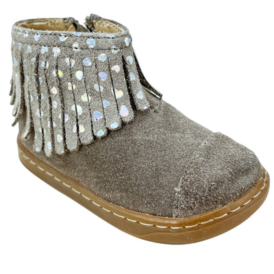 Bottillons de seconde main en cuir nubuck fille - Vue 1