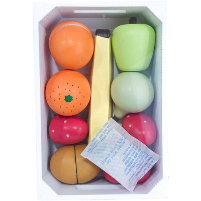 Assortiment de fruits "Cagette de fruits mélangés" de seconde main en bois pour enfant à partir de 3 ans - Vue 1