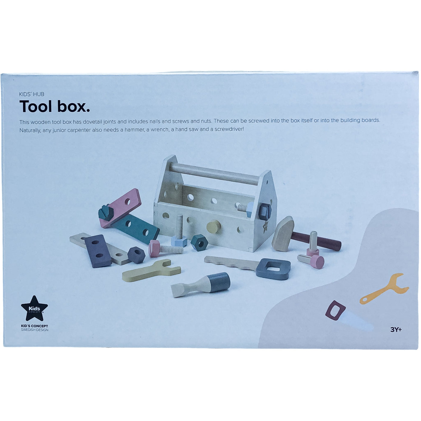Set de bricolage "Caisse à outils" de seconde main en bois pour enfant à partir de 3 ans - Vue 1