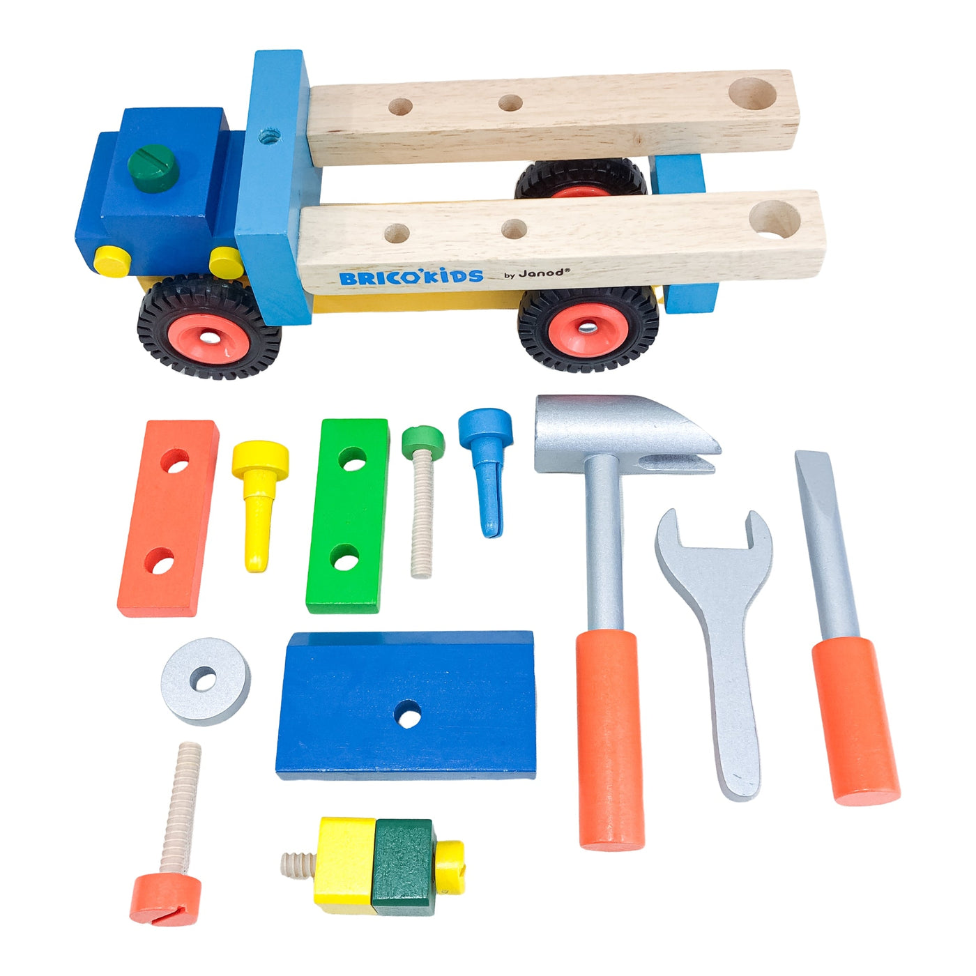 Camion "Camion de bricolage Brico'Kids" de seconde main en bois pour enfant à partir de 2 ans - Vue 2