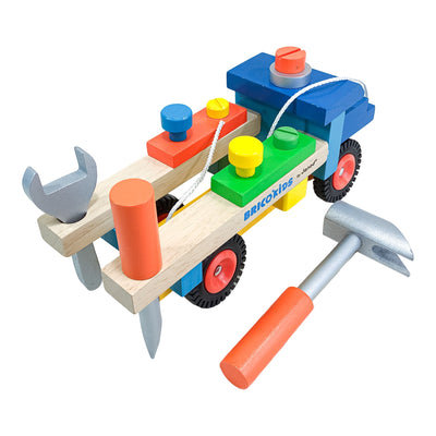 Camion "Camion de bricolage Brico'Kids" de seconde main en bois pour enfant à partir de 2 ans - Vue 3