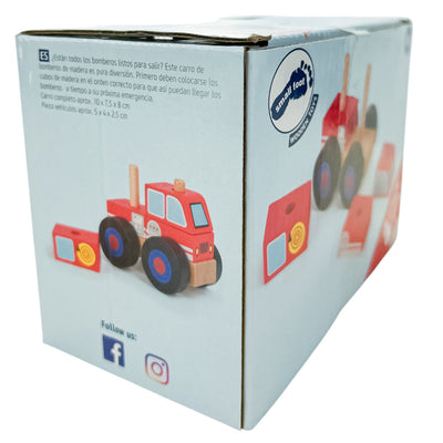 Camion de pompier "Camion de pompier à construire" de seconde main pour enfant à partir de 18 mois - Vue 2