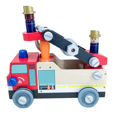Camion de pompier "Camion de pompiers Brico'Kids" de seconde main pour enfant à partir de 3 ans - Vue 1