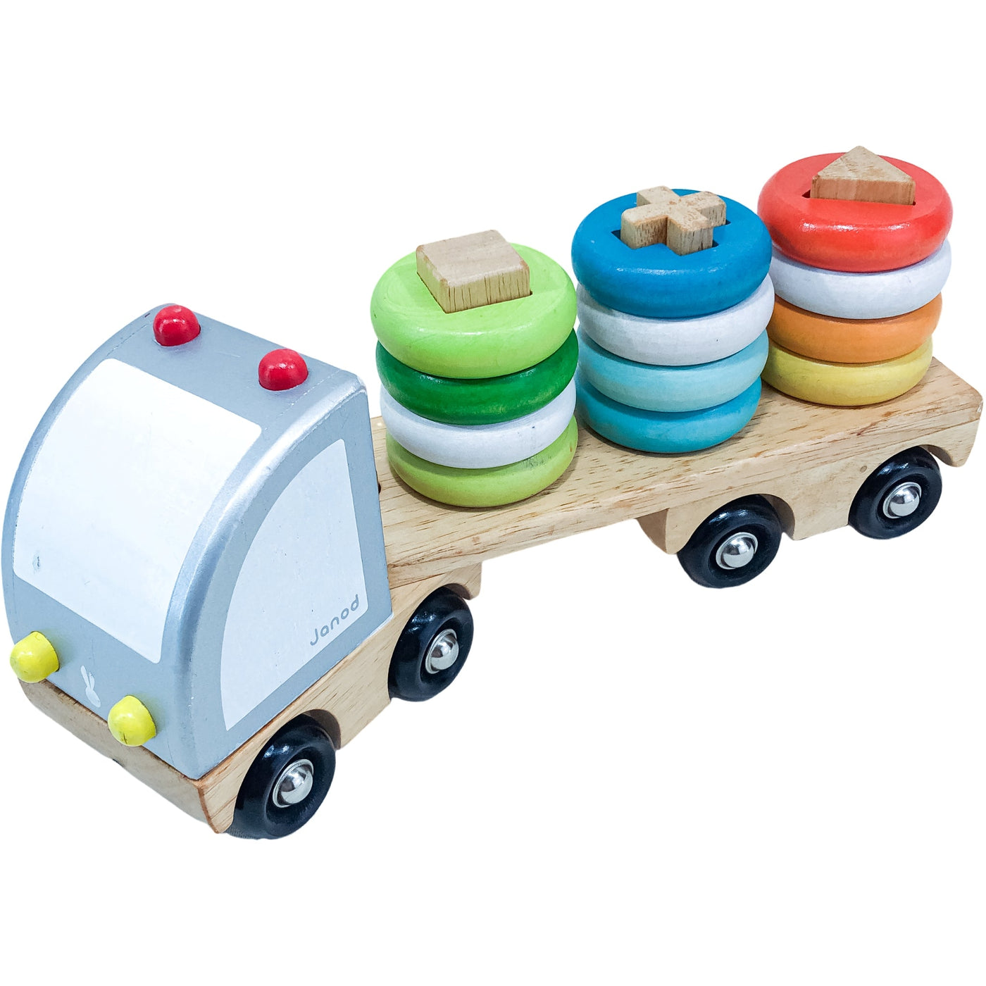 Camion "Camion Multi color" de seconde main en bois pour enfant à partir de 18 mois - Vue 2