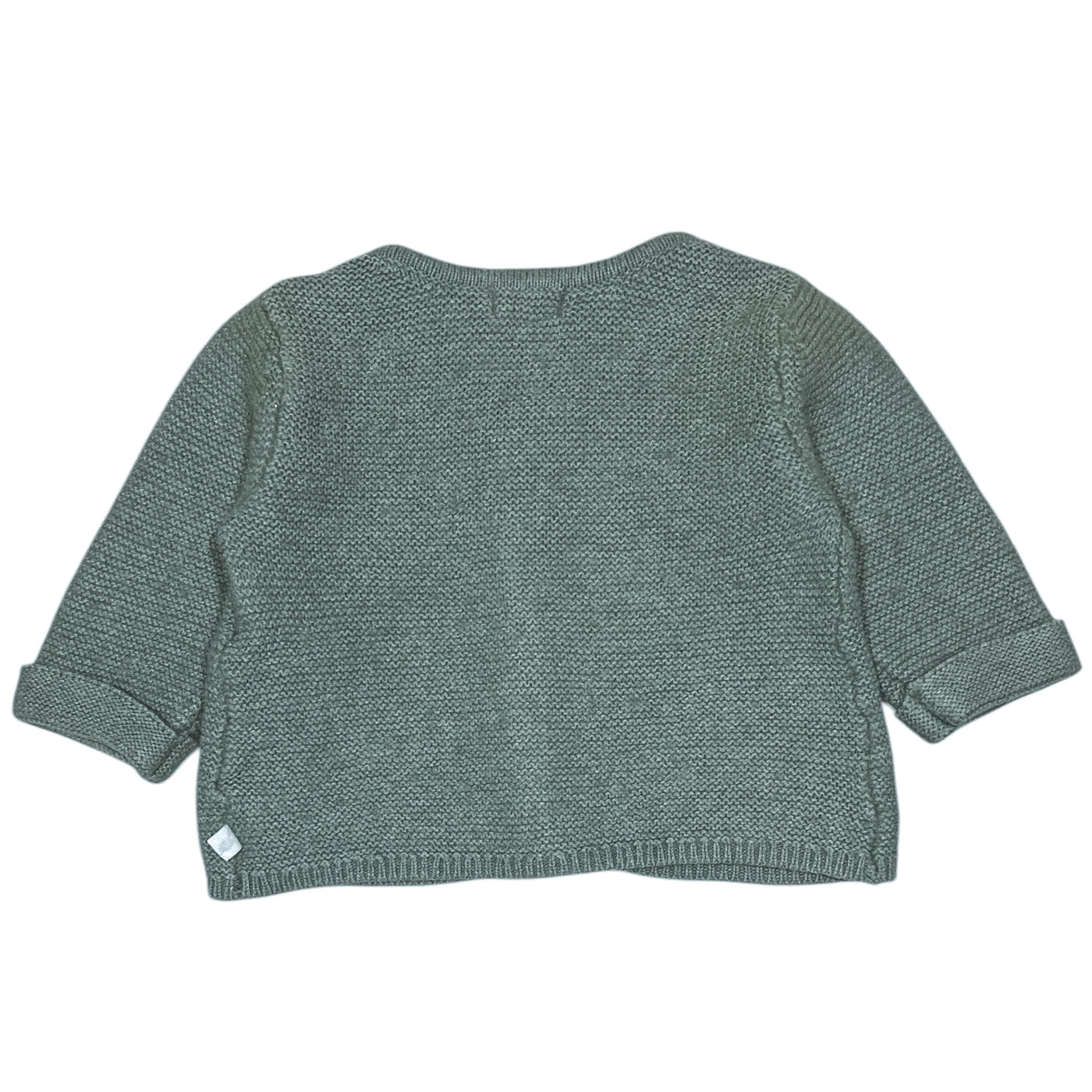 Cardigan de seconde main en coton et laine pour bébé de 1 mois - Vue 2